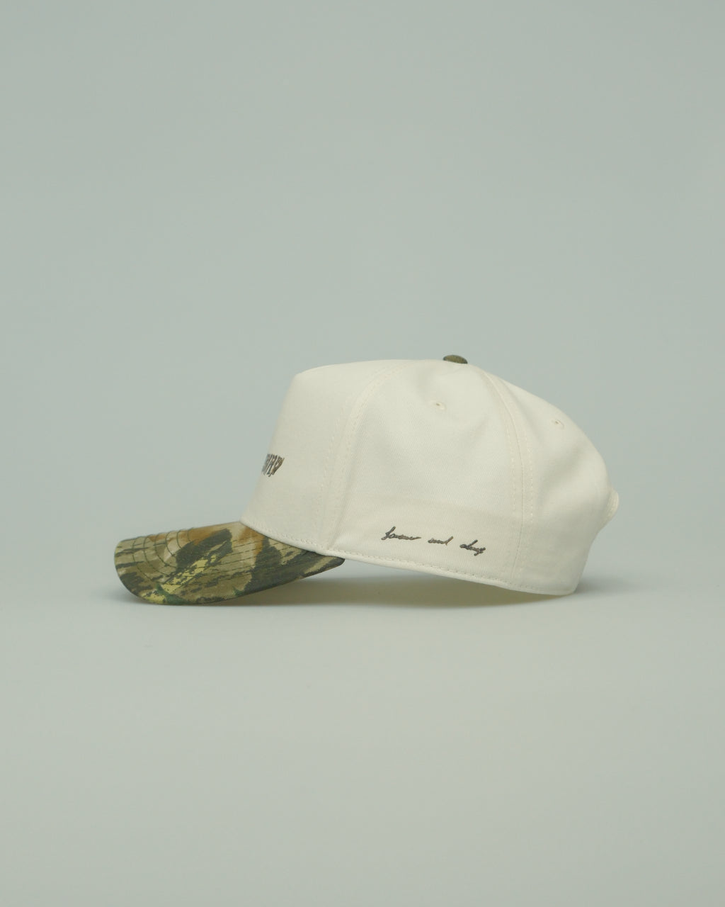 Forever And Always Cap  - White/Camo