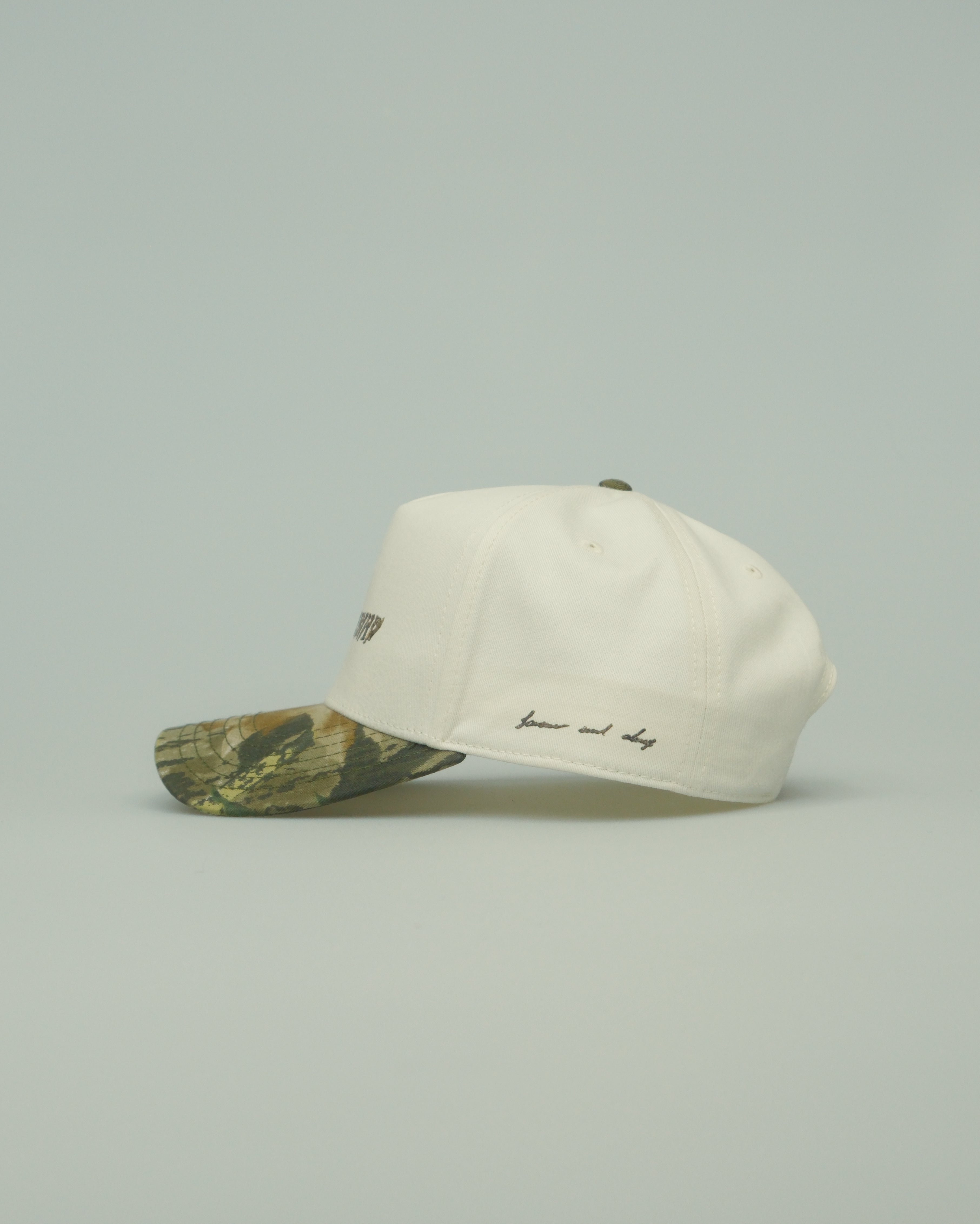 Forever And Always Cap  - White/Camo