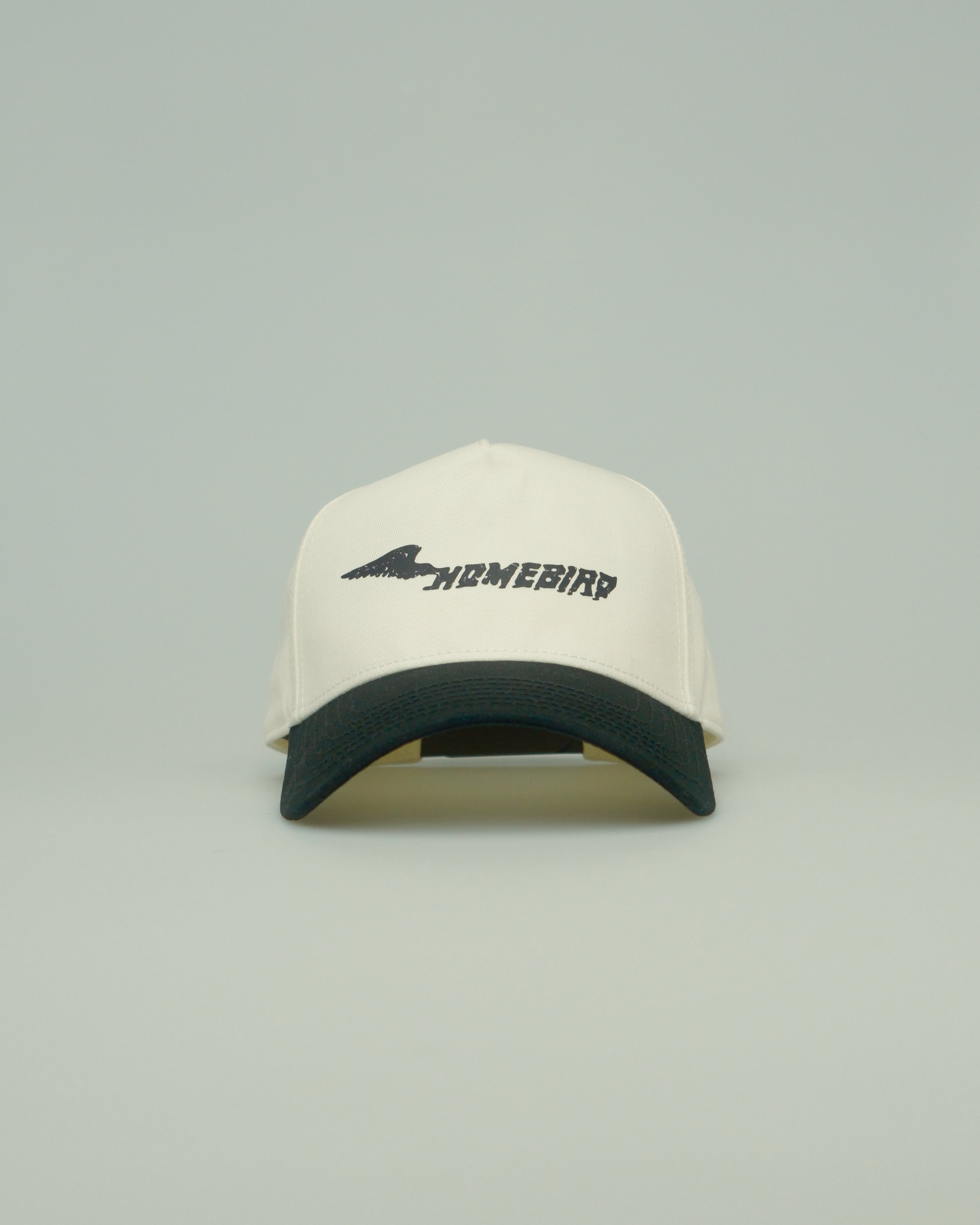 Winged Cap - White/Black