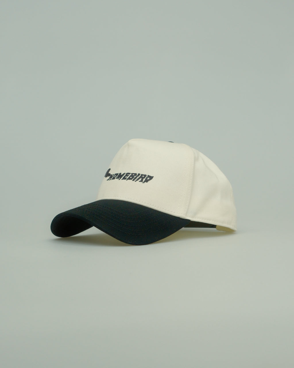 Winged Cap - White/Black