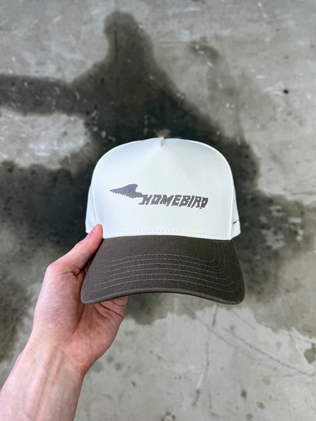Forever And Always Cap - White/Walnut